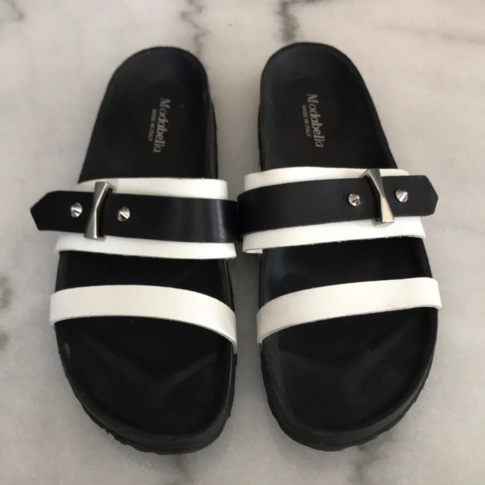 Leather Slides